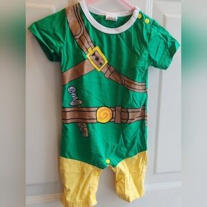 Teenage Munant Ninja Turtles Inspired Romper 6-12m